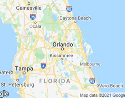 Orlando map