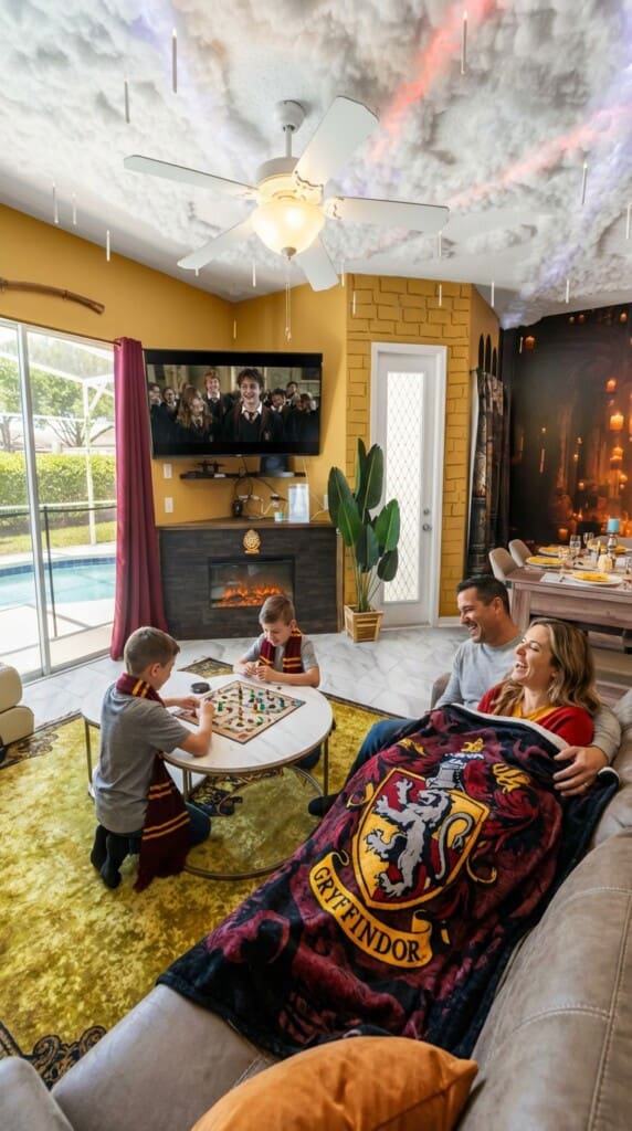 Pourquoi les familles choisissent la colocation en Floride Furnished 3-bedroom home in Davenport FL with game room and pool