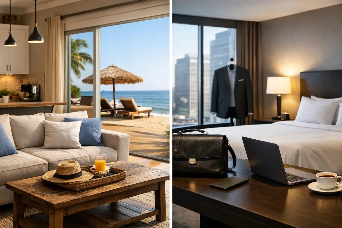 Vacation Rental Versus Corporate Lodging