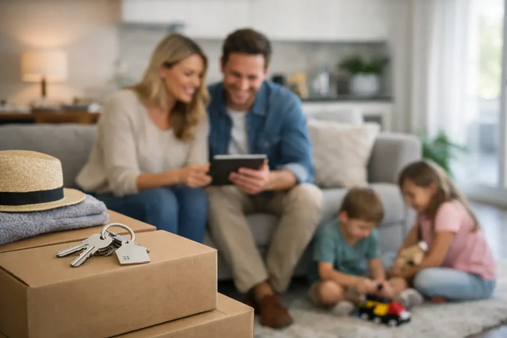 Why a Furnished Rental for Moving Families Works